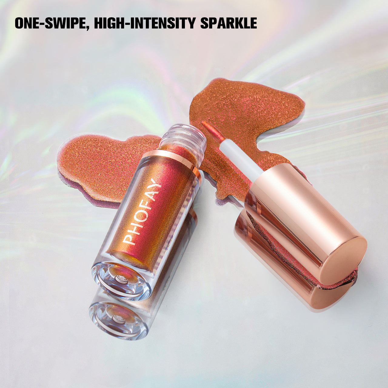 PHOFAY Liquid Glitter Eyeliner Set – Sparkling Precision Eye Glam