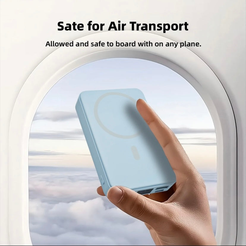 MagPower 10000mAh Magnetic Wireless Fast Charger Power Bank