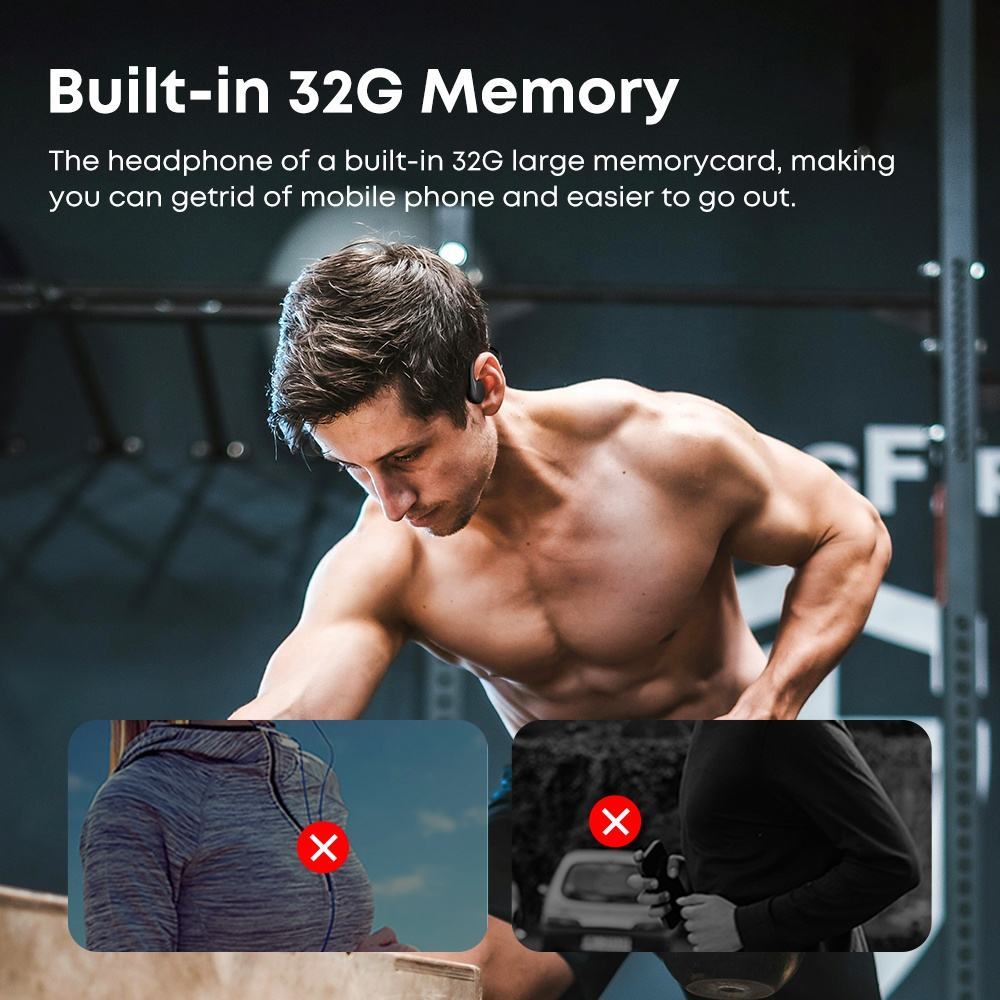 AquaBeats Pro+ 32G Waterproof Sports Earbuds