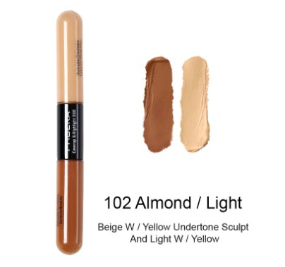 Dual-Action Liquid Concealer – Brightening & Skin-Matching Coverage