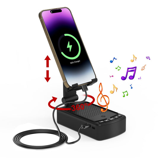 SoundStand HD Wireless Speaker Power Bank & Foldable Phone Stand