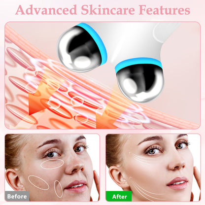 Advanced Facial Beauty & EMS Skin-Lifting Device