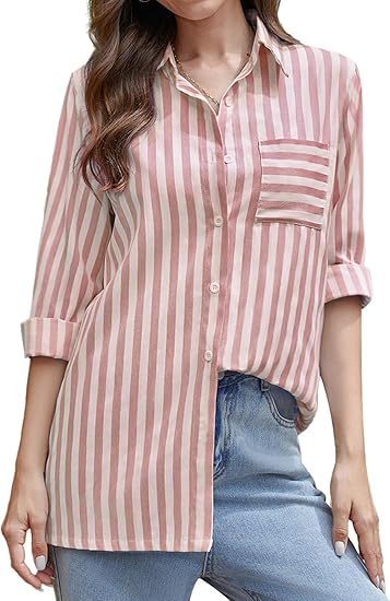 Women’s Classic Stripe Long Sleeve Shirt