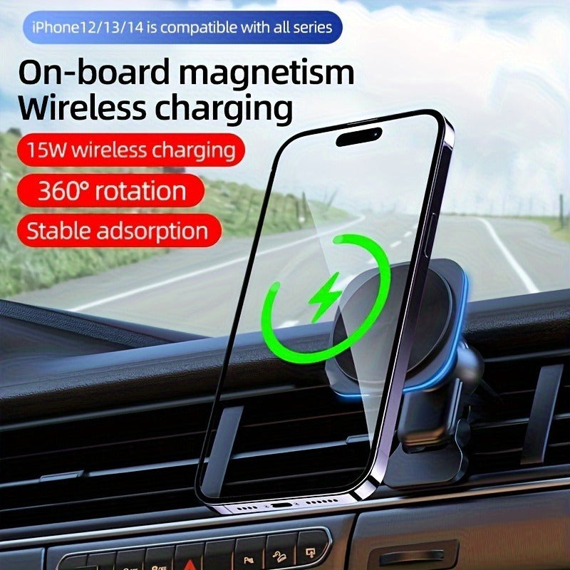 ChargeX Wireless Car Charger Mount — Fast Charging & Secure Grip