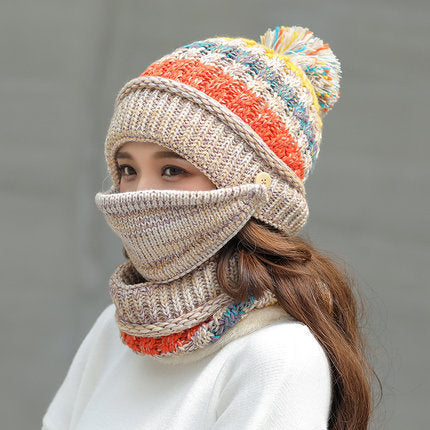 Korea Style Winter Knit Beanie – Cozy Warm Classic Knitted Hat