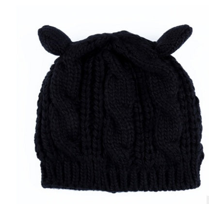 KittyKnit Ear Beanie – Cute Cat Ear Winter Hat for Autumn & Winter
