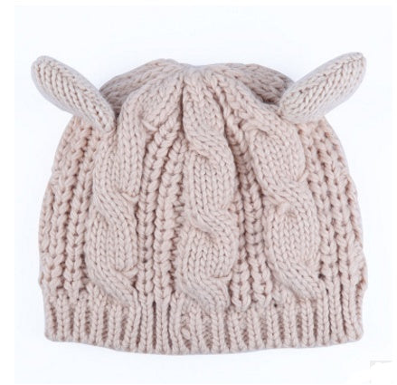 KittyKnit Ear Beanie – Cute Cat Ear Winter Hat for Autumn & Winter
