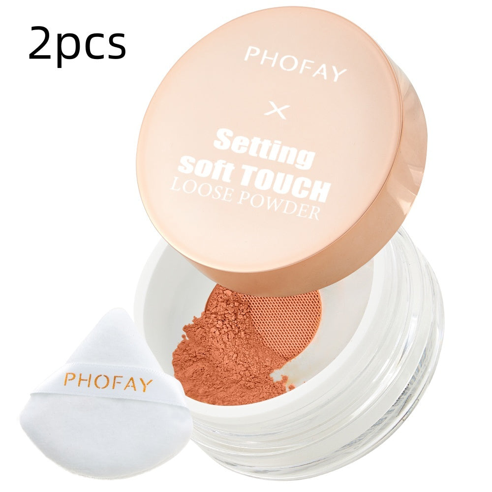 PHOFAY Soft-Touch Setting Powder – Shine Control & Smooth Finish
