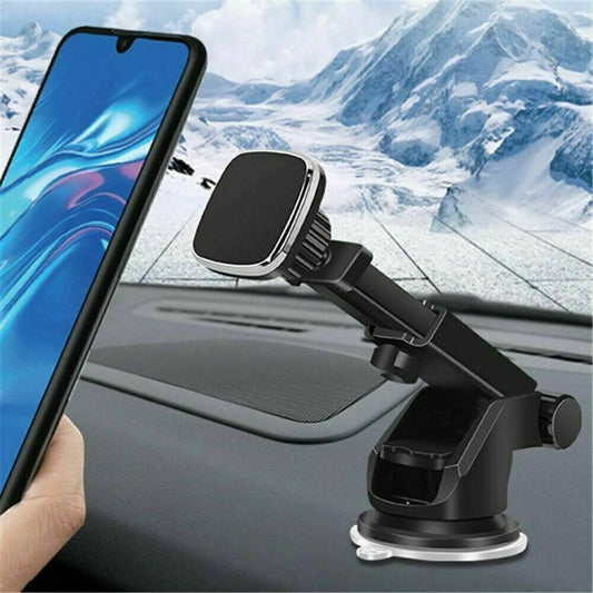 GripMax Adjustable Car Bracket with Strong Suction Cup