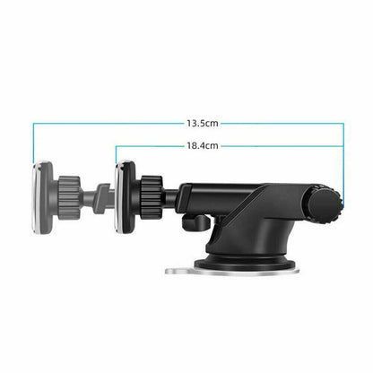 GripMax Adjustable Car Bracket with Strong Suction Cup
