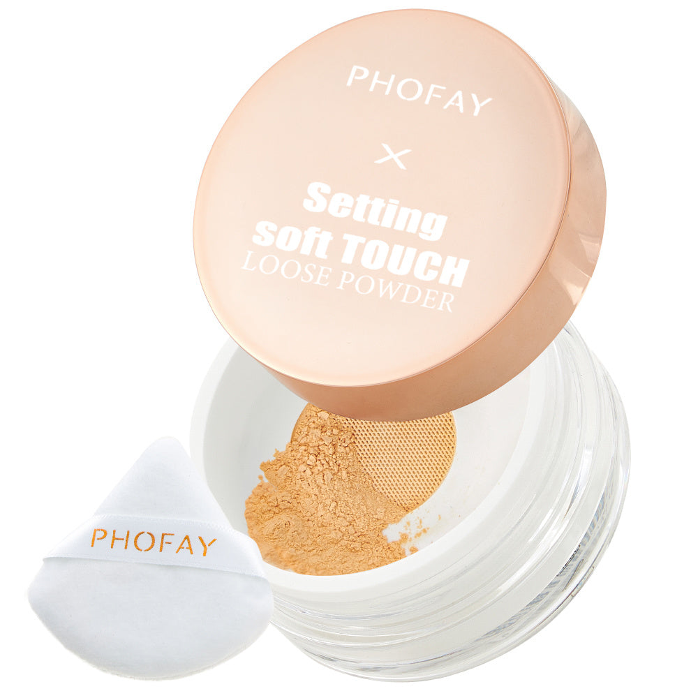 PHOFAY Soft-Touch Setting Powder – Shine Control & Smooth Finish