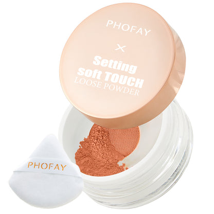 PHOFAY Soft-Touch Setting Powder – Shine Control & Smooth Finish