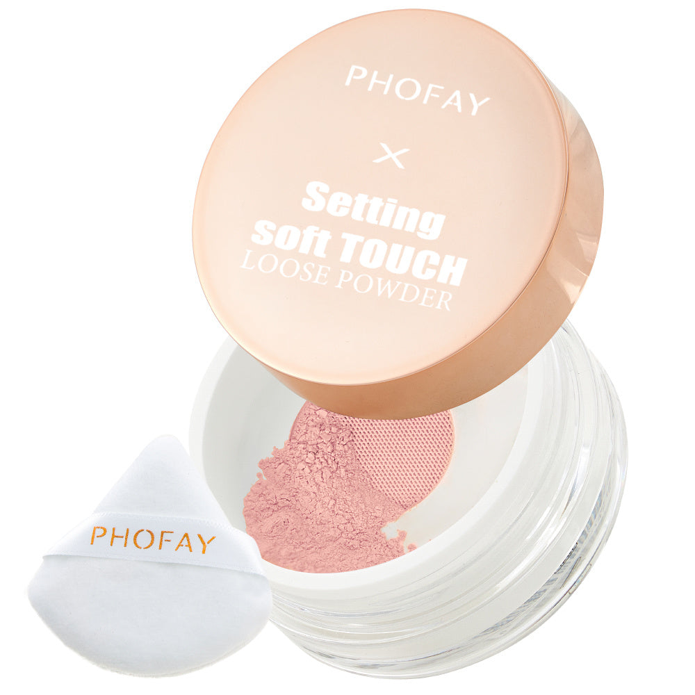 PHOFAY Soft-Touch Setting Powder – Shine Control & Smooth Finish