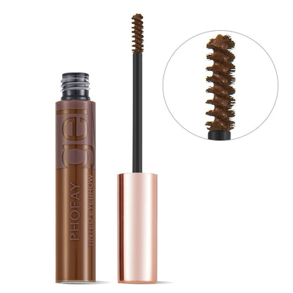 PHOFAY Tint & Hold Brow Gel – Natural Color + All-Day Control