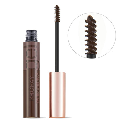 PHOFAY Tint & Hold Brow Gel – Natural Color + All-Day Control