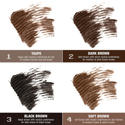 PHOFAY Tint & Hold Brow Gel – Natural Color + All-Day Control