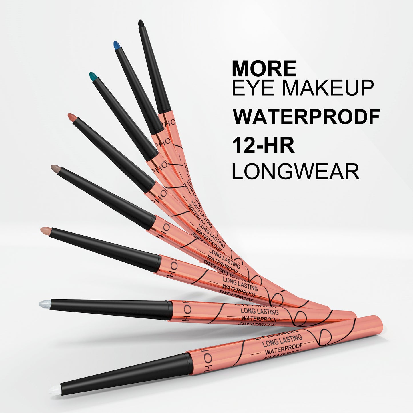 PHOFAY Waterproof Colorful Eyeliner – Bold Long-Lasting Precision