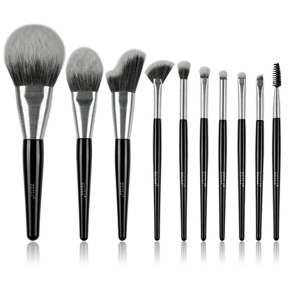Beili Premium 10-Piece Kabuki Makeup Brush Set – Holiday Edition