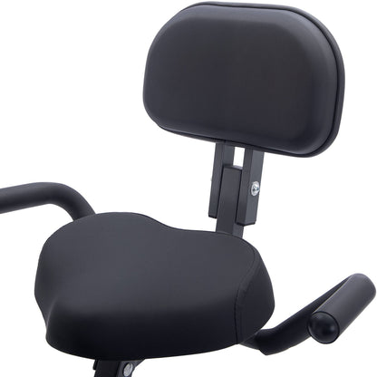 FlexFold Upright & Recumbent Folding Exercise Bike – 10-Level Tension