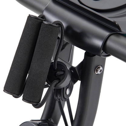 FlexFold Upright & Recumbent Folding Exercise Bike – 10-Level Tension