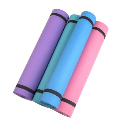Ultra Soft EVA Yoga & Fitness Mat – 4mm/6mm