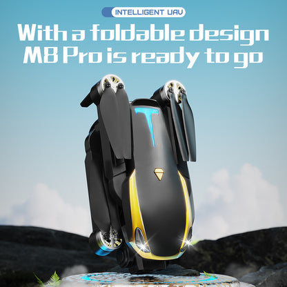 M8 Pro 6K HD Camera Drone with Altitude Hold & Remote Control Handle