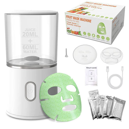 DIY Automatic Fruit & Vegetable Facial Mask Maker – Mini Home Skin Rejuvenation Device