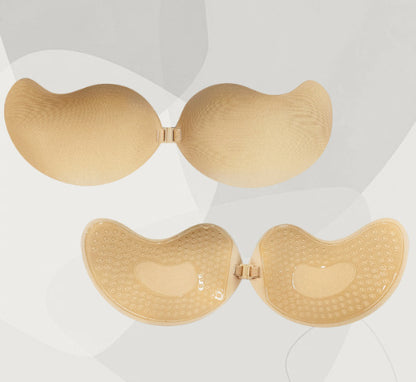 Silk Lift Invisible Silicone Mango Cups – Seamless Breast Patch & Nipple Cover