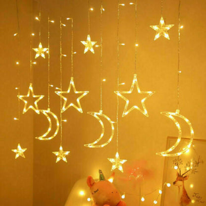 StarGlow LED Fairy String Curtain Lights