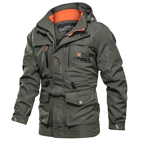 Trail Guard Plus Hooded Jacket – Men’s Medium-Long Outdoor Winter Coat