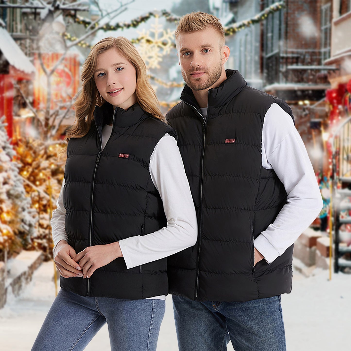 HeatCore 23-Zone Heated Vest – USB Powered 3-Level Warmth for Men & Women