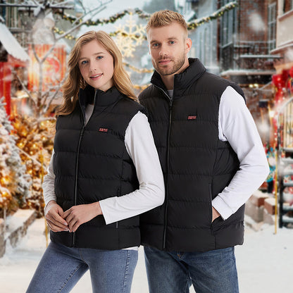 HeatCore 23-Zone Heated Vest – USB Powered 3-Level Warmth for Men & Women