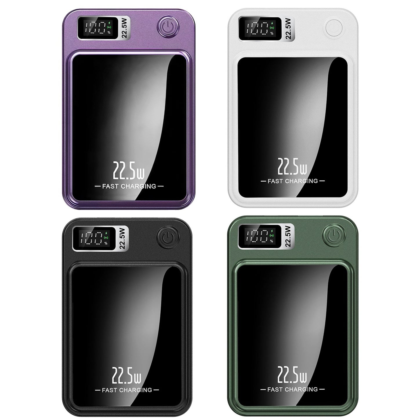 MagBoost 2-in-1 10000mAh Magnetic Wireless PD20W Fast Charging Power Bank