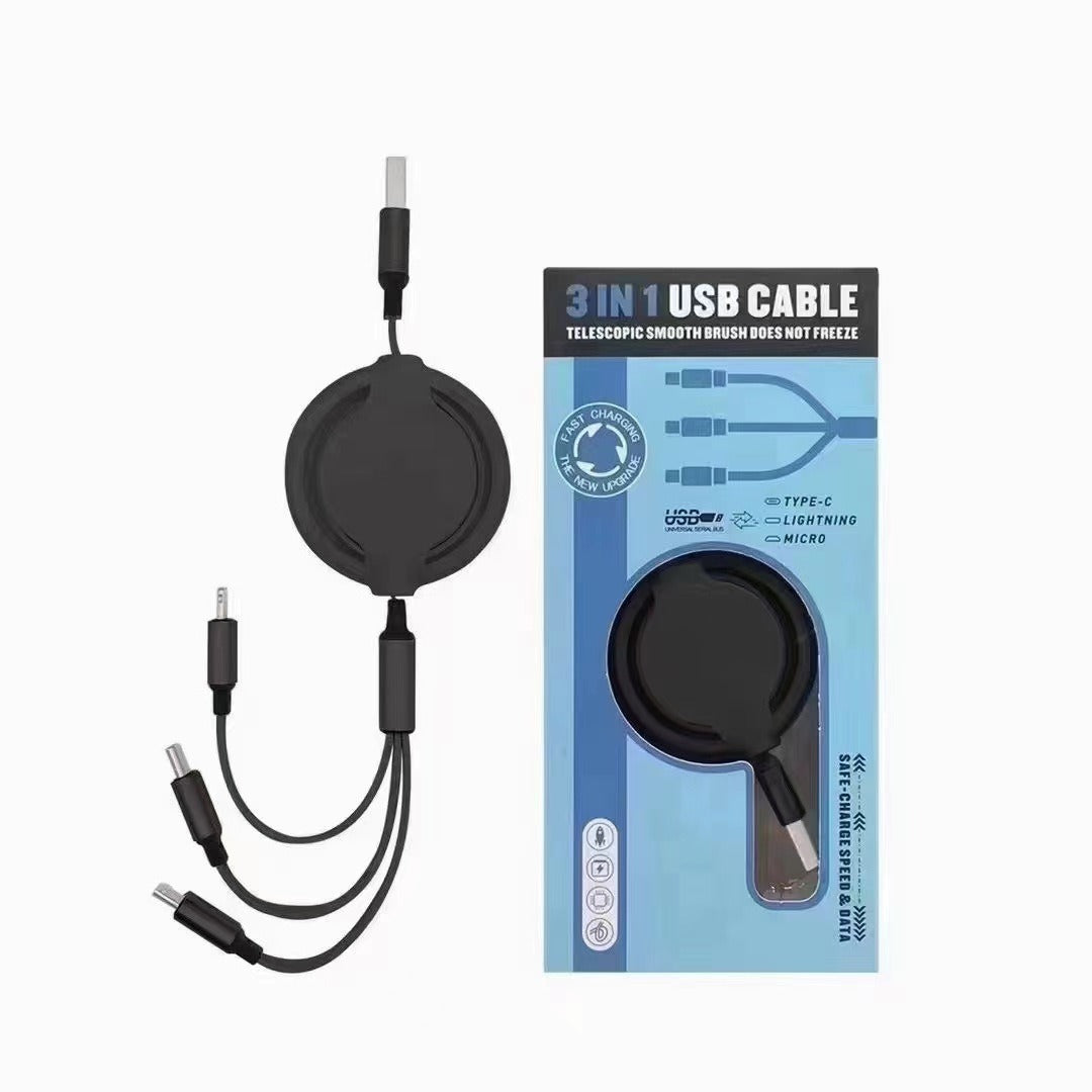 TriLink 3-in-1 Multi-Device Fast Charging Data Cable