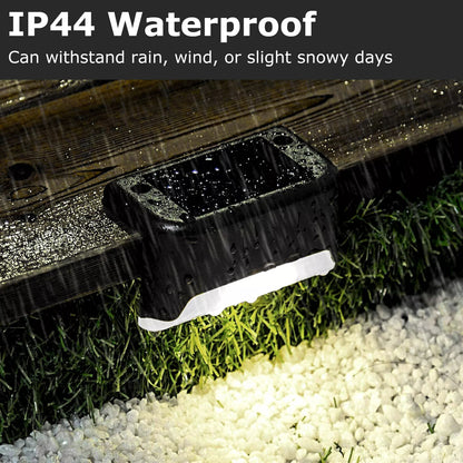 SunStep 4-Pack Solar LED Deck & Stair Lights