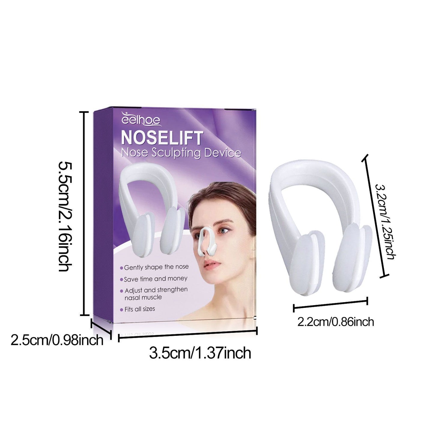 EELHOE Precision Nose Shaper – Contouring, Lifting & Nose Bridge Enhancer