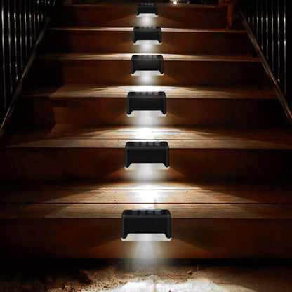 SunStep 4-Pack Solar LED Deck & Stair Lights
