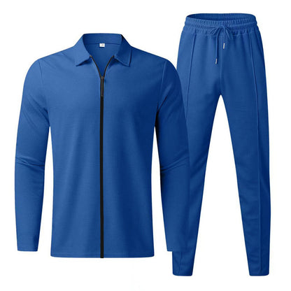 ActiveEdge Men’s Fashion Zipper Cardigan Sports Suit
