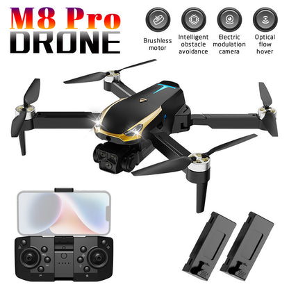 M8 Pro 6K HD Camera Drone with Altitude Hold & Remote Control Handle