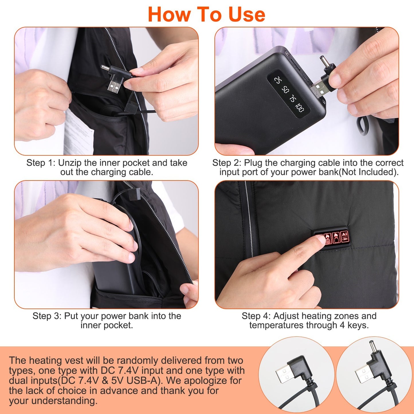 HeatCore 23-Zone Heated Vest – USB Powered 3-Level Warmth for Men & Women