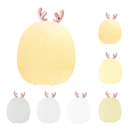 LumiBunny Adjustable Silicone Baby Night Light