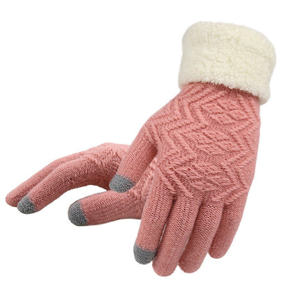 CozyKnit Winter Gloves – Warm Soft Knitted Gloves for Cold Weather