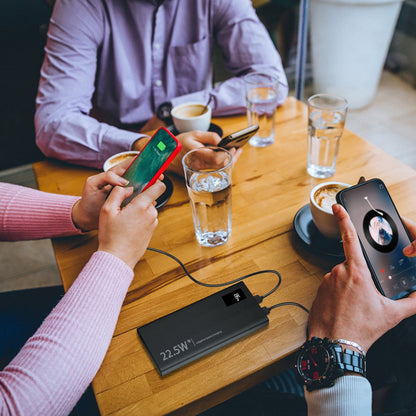 TurboCharge 22.5W PD QC3.0 LED Display Portable Power Bank