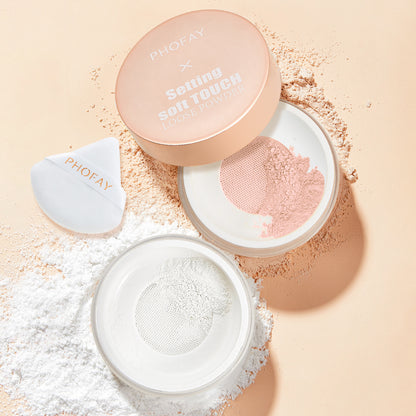 PHOFAY Soft-Touch Setting Powder – Shine Control & Smooth Finish