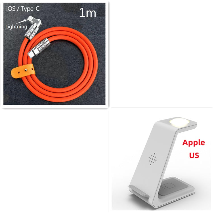 3-in-1 Fast Wireless Charging Station Dock