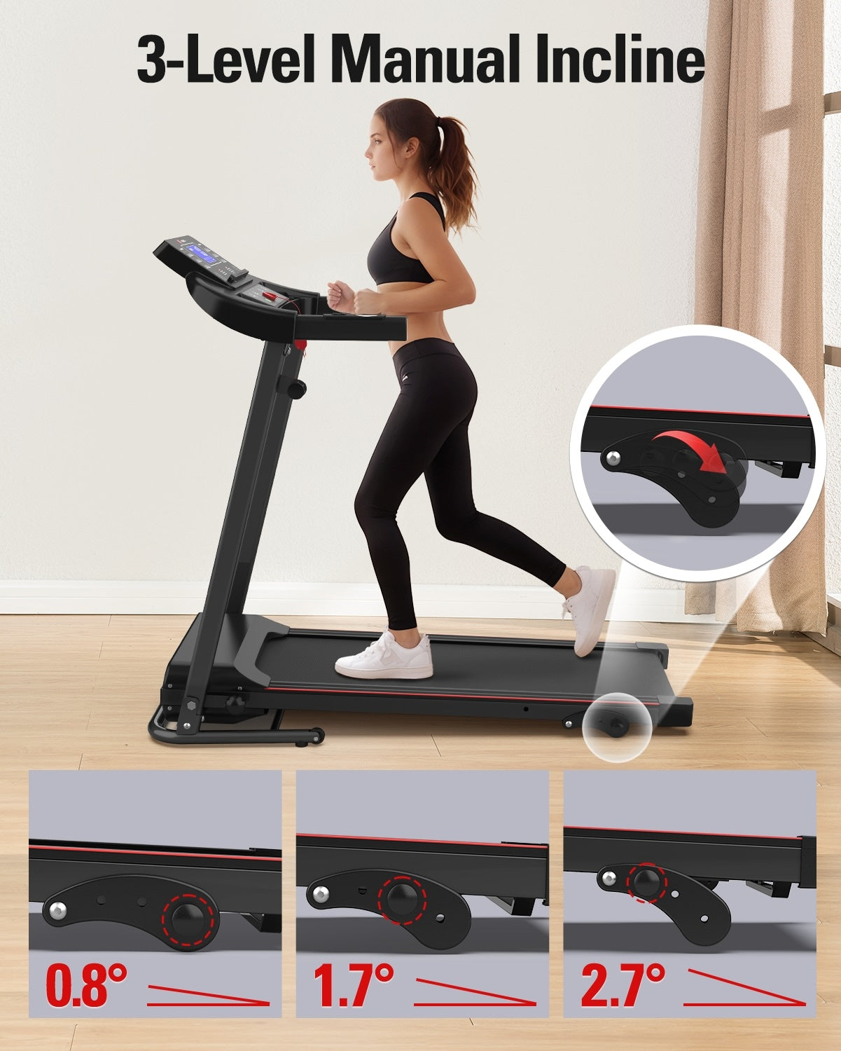 Fold Walk Foldable Treadmill – Compact Walking Machine