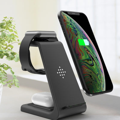 3-in-1 Fast Wireless Charging Station Dock