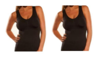Women’s Two-Piece Tank Top & Cami Shaper Set – Seamless Slimming Essentials