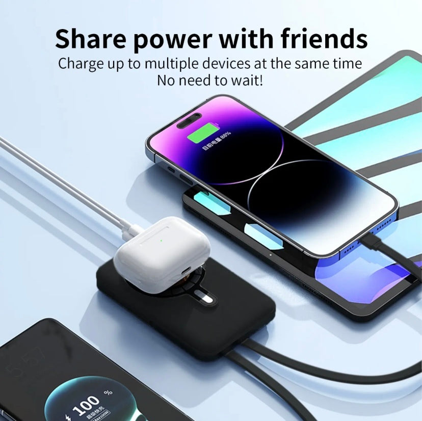 MagPower 10000mAh Magnetic Wireless Fast Charger Power Bank