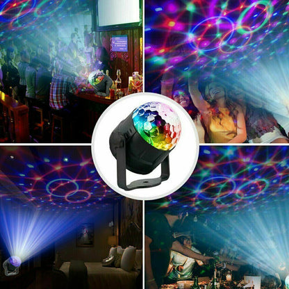 PartyBeam Sound-Activated Disco LED Strobe Light